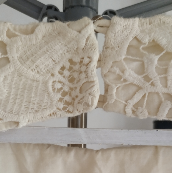 ZARA crochet lace open back sheath dress - Picture 8 of 17